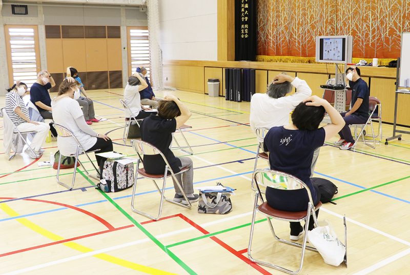 本学キャンパスにて開講。一般の方向け文京アカデミア講座「運動・スポーツで豊かな人生～理論と実践」