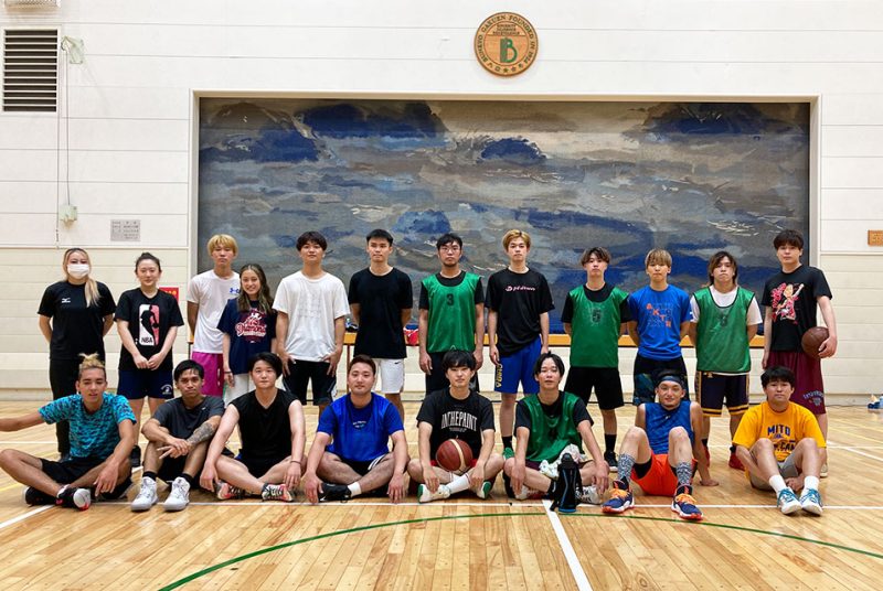 バスケットボールサークルが文京学院大学と練習試合で交流