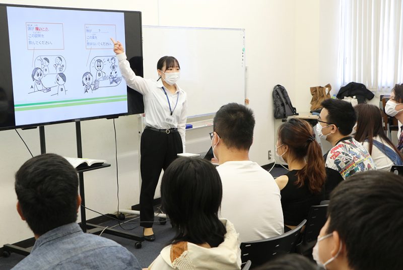 3年生5名がヒューマンアカデミー日本語学校（東京校）での日本語教育実習に参加