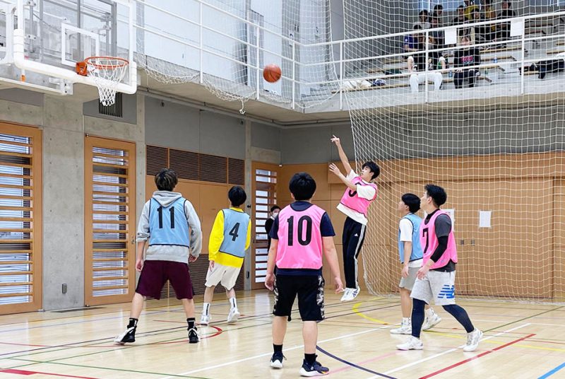 文京学院大学の学生も参加！秋学期体育祭（バスケットボール）を開催