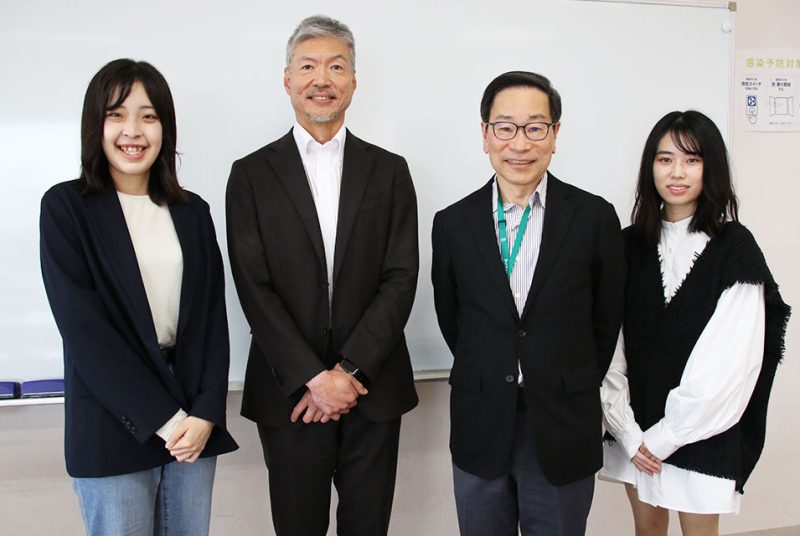 本学の愛知理事長と文京学院大学の島田理事長が学生の質問に答える！私立大学の経営についての特別講義