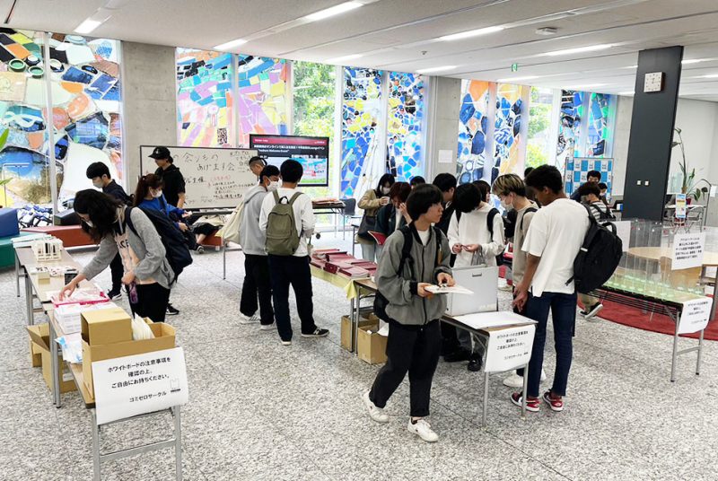 学生・教職員から大反響！ゴミゼロサークルが『大学の余りもの、あげます会』を企画・実施