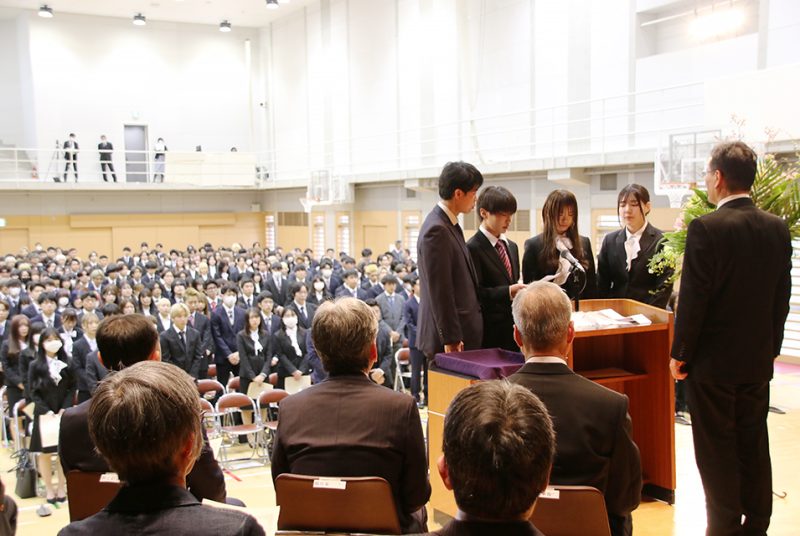 大学で「自分」探しの旅をはじめよう。2024年度入学式を挙行