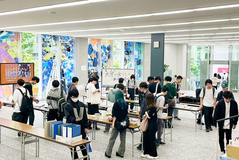 ［学生取材］5/30「ごみゼロの日」に大学内の不用品をシェア！多くの学生が再利用