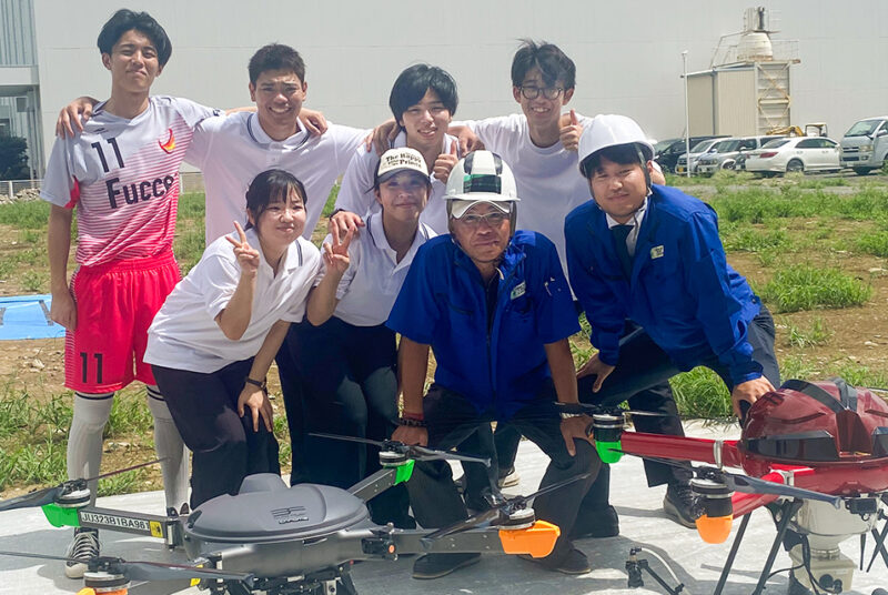 遂にドローンの映像＆インタビュー撮影に成功！大詰めを迎えたIER×本庄ゼミプロジェクト