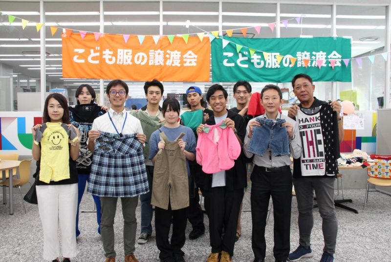 ［TV/新聞］「人間社会演習」（種村文孝准教授）の「こども服譲渡会」が取材されました