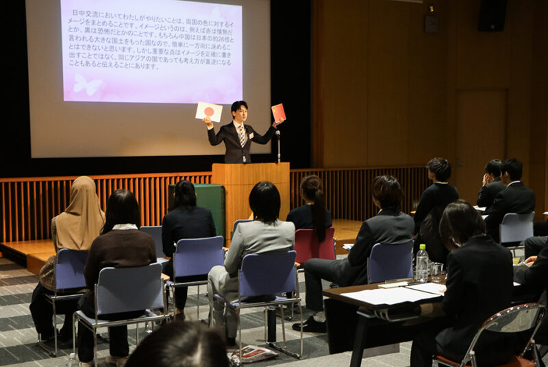 上位入賞者3名が中国研修旅行へ！「鑑真杯」中国語スピーチコンテスト報告