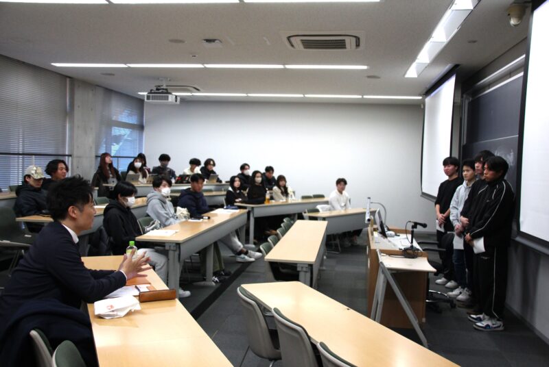 「スポーツマネジメントゼミ」　ALSOKとの産学連携プロジェクトで最終プレゼンテーションを実施