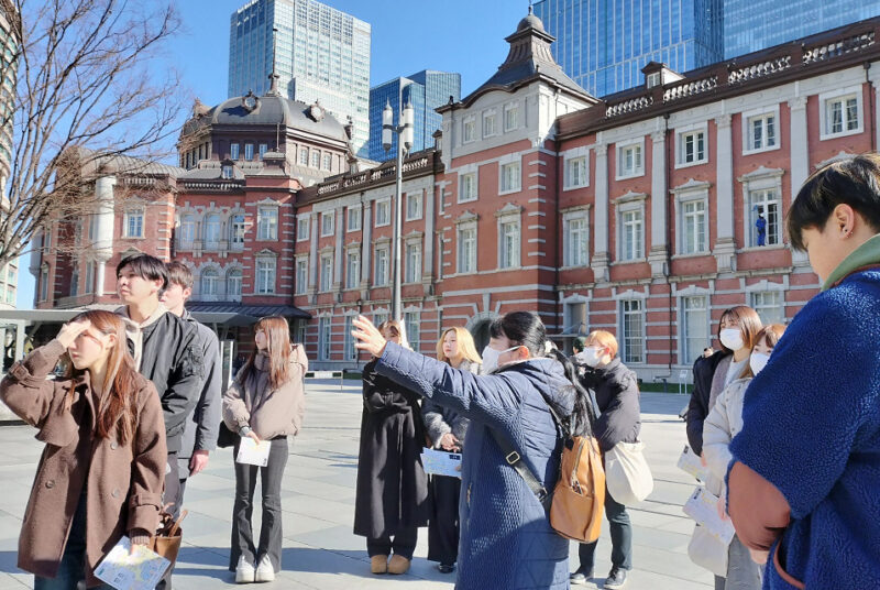 東京駅、上野駅エリアで添乗員業務を体験。「旅程管理主任者資格講座」実地研修報告