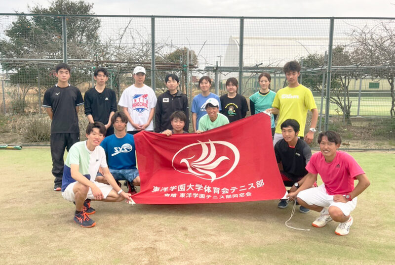 7名の新入生も入部！テニス部春合宿を実施