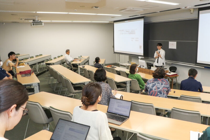 1年生が地方や都心でインターンシップに挑戦。「スタートアップ・インターンシップ」報告会