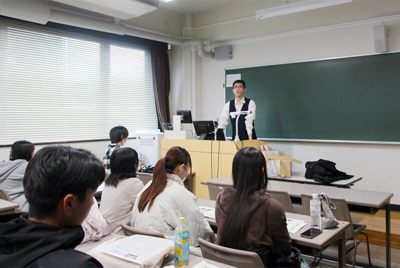 地域で活躍するゲストを毎回招聘。「地域ではたらく」第2回「検察事務官の仕事とやりがい」