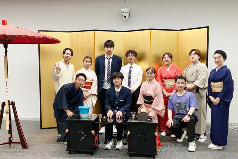 浙江旅游職業学院の学生3名が来日、本学学生と文化交流。「TOGAKU日本文化体験演習」