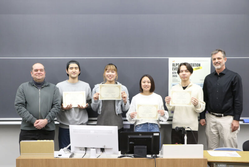 学修成果を英語で発表！ALPS Presentation Event開催