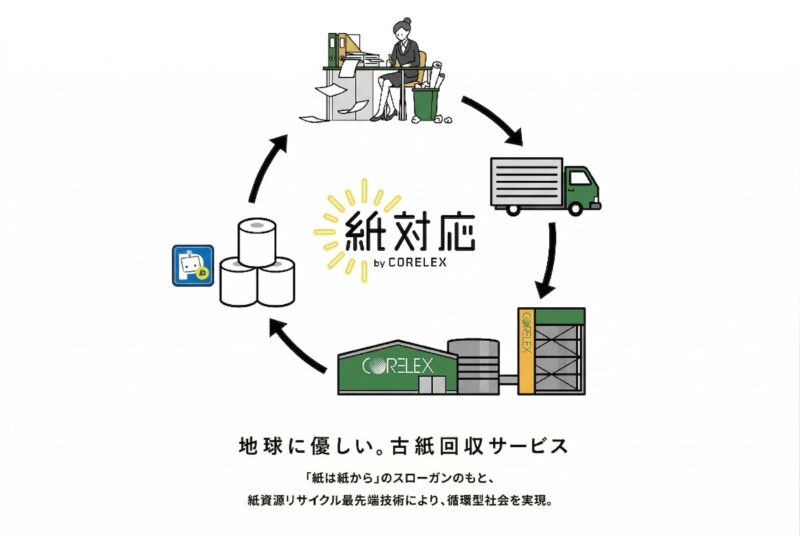 大学から排出される古紙を再生し、持続可能なキャンパスづくりを推進　資源循環型リサイクルシステム「紙対応」を導入開始