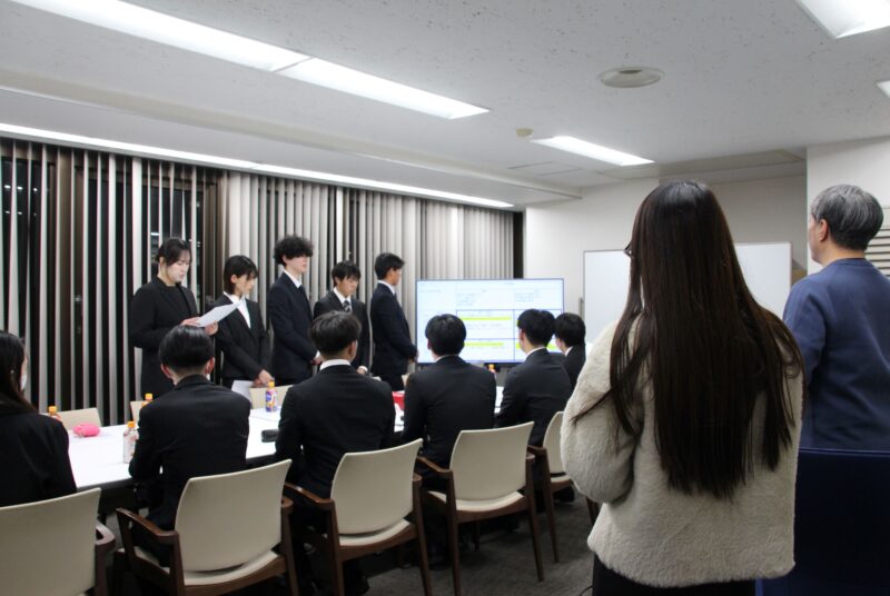 田蔵ゼミが日本ゴルフツアー機構（JGTO）を訪問、プロゴルフツアーの集客戦略を提案