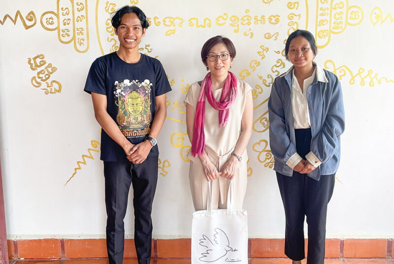 川口准教授がカンボジアで現地調査を実施：CKS、CPCS、Cambodia Peace Galleryとの交流を通じてUNTAC研究を深化