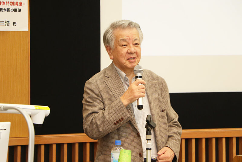 特別講座「世界の分断が進む中でアジア共同体を再認識する」第3回 「米中関係と我が国の展望」
